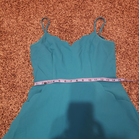 Market & Spruce Crissie Scallop Detail Linen Dress - Picture 5 of 8